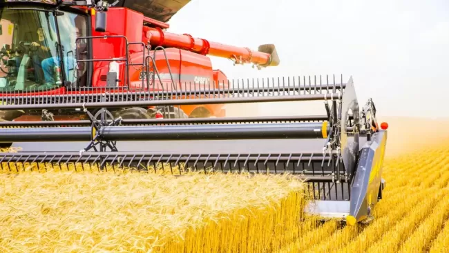 combine harvester